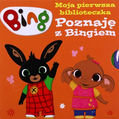 Poznaję z Bingiem. Moja pierwsza biblioteczka. Bing [KSIĄŻKA]