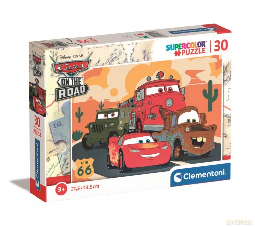 CLEMENTONI 30 el. super kolor cars 20274 [PUZZLE]