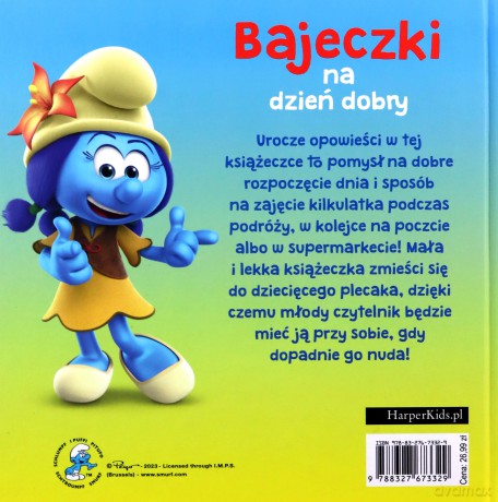 Smerfy. Bajeczki na dzień dobry. Nowe przygody [KSIĄŻKA]