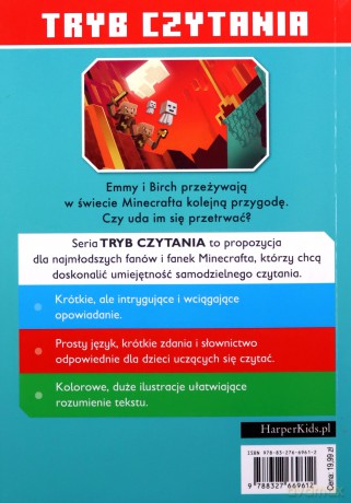 Ucieczka z Netheru. Tryb czytania. Minecraft - Nick Eliopulos [KSIĄŻKA]