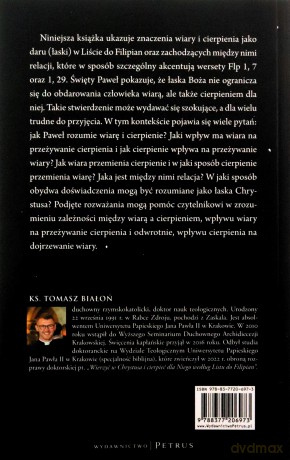 Wierzyć w Chrystusa i cierpieć dla Niego wg Listu do Filipian - Tomasz Białoń [KSIĄŻKA]