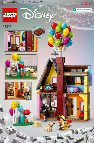 LEGO Disney Dom z bajki Odlot (43217) [KLOCKI]