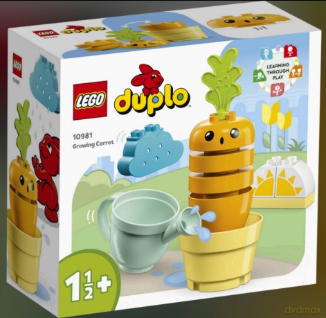 LEGO Duplo Rosnąca marchewka (10981) [KLOCKI]