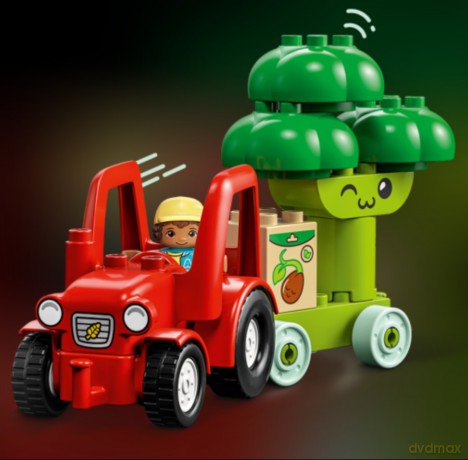 LEGO Duplo Traktor z warzywami i owocami (10982) [KLOCKI]