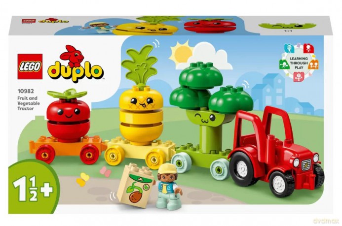 LEGO Duplo Traktor z warzywami i owocami (10982) [KLOCKI]