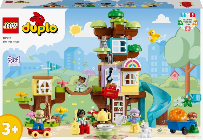 LEGO Duplo Domek na drzewie 3 w 1 (10993) [KLOCKI]