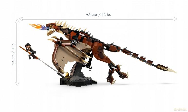 LEGO Harry Potter Smok rogogon węgierski (76406) [KLOCKI]