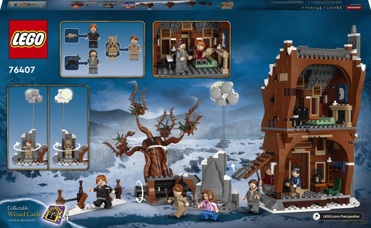 LEGO Harry Potter Wrzeszcząca Chata i wierzba bijąca (76407) [KLOCKI]