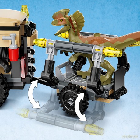LEGO Jurassic World Transport pyroraptora i dilofozaura (76951) [KLOCKI]