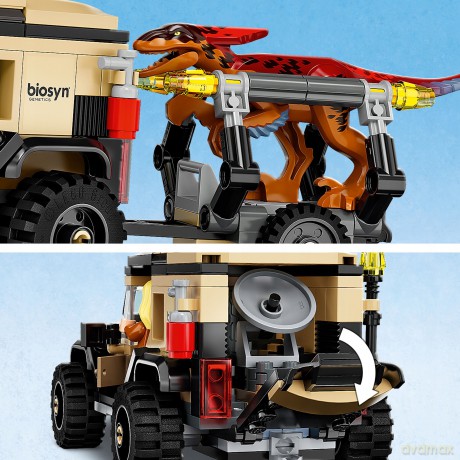 LEGO Jurassic World Transport pyroraptora i dilofozaura (76951) [KLOCKI]