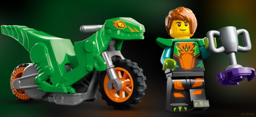LEGO City Wyzwanie kaskaderskie - rampa z kołem do przeskakiwania (60359) [KLOCKI]