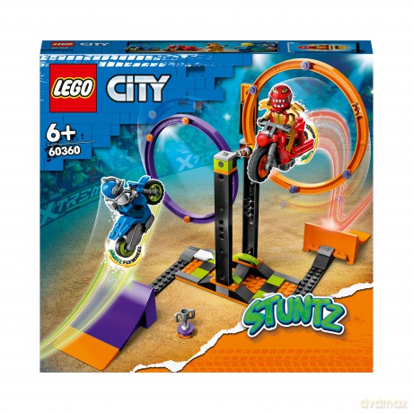 LEGO City Wyzwanie kaskaderskie - obracające się okręgi (60360) [KLOCKI]