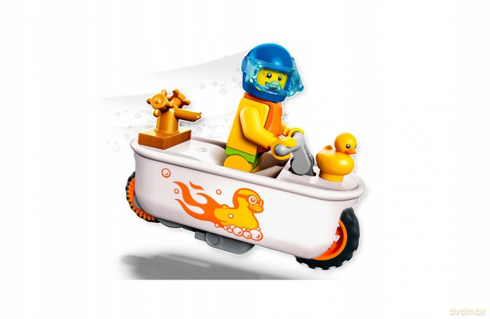 LEGO City Kaskaderski motocykl-wanna (60333) [KLOCKI]