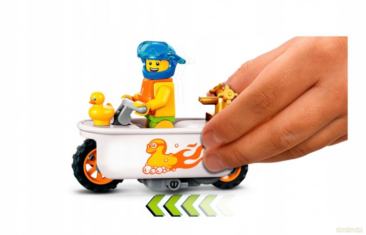 LEGO City Kaskaderski motocykl-wanna (60333) [KLOCKI]