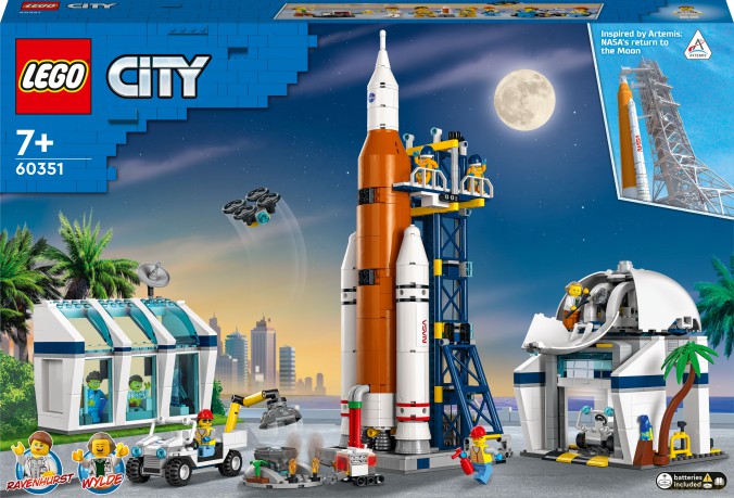 LEGO City Start rakiety z kosmodromu (60351) [KLOCKI]