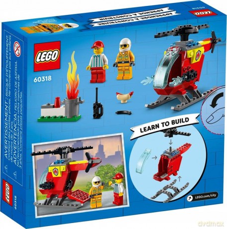 LEGO City Helikopter strażacki (60318) [KLOCKI]