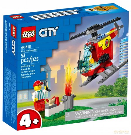 LEGO City Helikopter strażacki (60318) [KLOCKI]