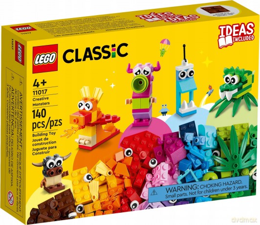 LEGO Classic Kreatywne potwory (11017) [KLOCKI]
