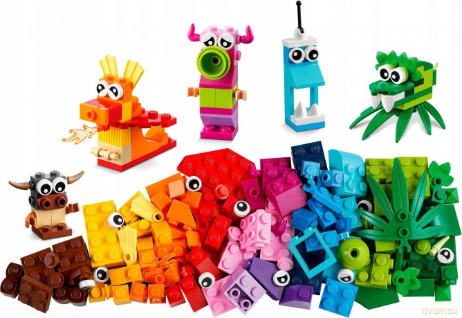 LEGO Classic Kreatywne potwory (11017) [KLOCKI]