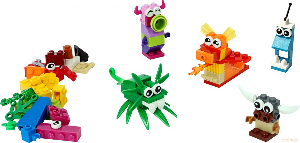 LEGO Classic Kreatywne potwory (11017) [KLOCKI]