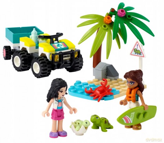 LEGO Friends Pojazd do ratowania żółwi (41697) [KLOCKI]