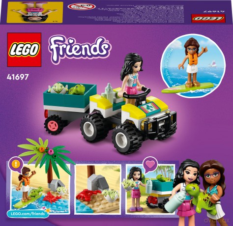LEGO Friends Pojazd do ratowania żółwi (41697) [KLOCKI]