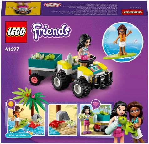 LEGO Friends Pojazd do ratowania żółwi (41697) [KLOCKI]