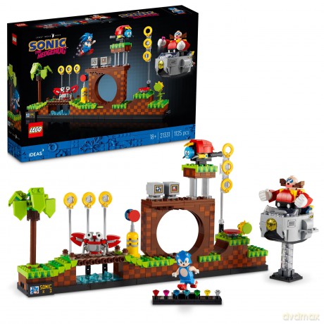 LEGO Ideas Sonic the Hedgehog - Strefa Zielonego Wzgórza (21331) [KLOCKI]