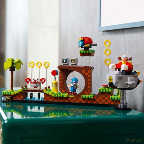 LEGO Ideas Sonic the Hedgehog - Strefa Zielonego Wzgórza (21331) [KLOCKI]