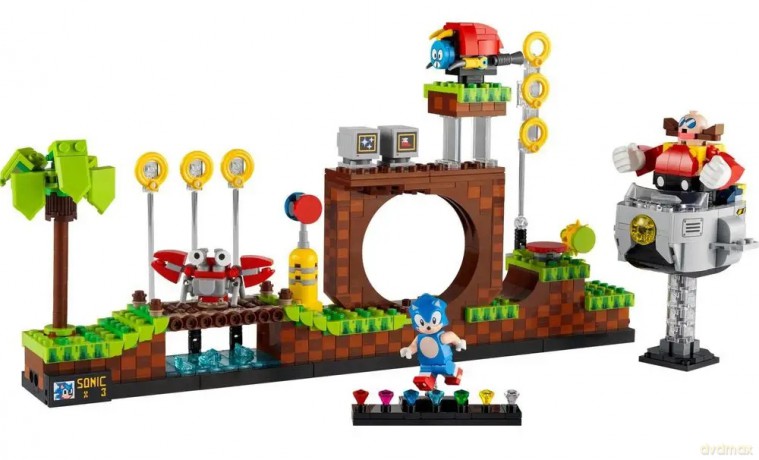LEGO Ideas Sonic the Hedgehog - Strefa Zielonego Wzgórza (21331) [KLOCKI]