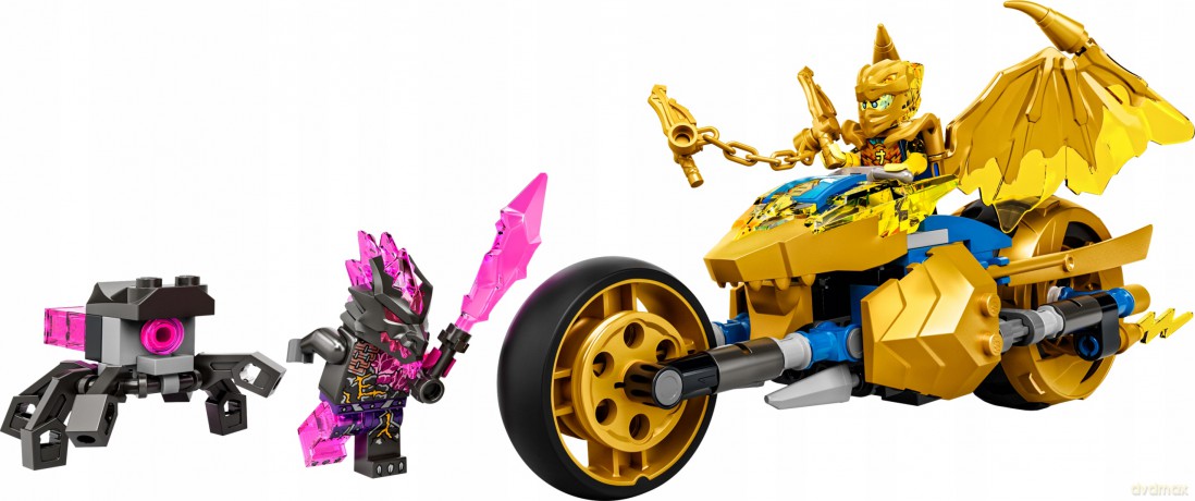 LEGO Ninjago Złoty smoczy motocykl Jaya (71768) [KLOCKI]