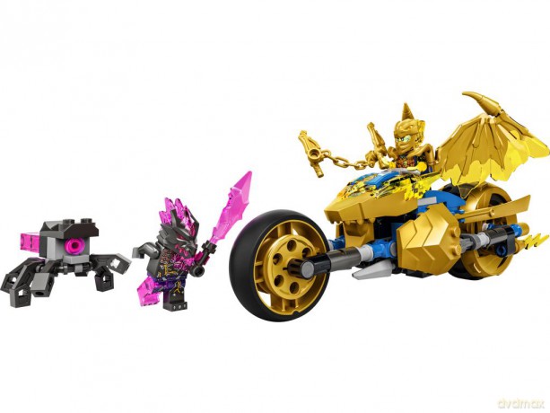 LEGO Ninjago Złoty smoczy motocykl Jaya (71768) [KLOCKI]