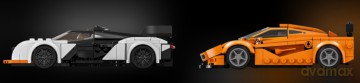 LEGO Speed-Champions McLaren Solus GT i McLaren F1 LM (76918) [KLOCKI]
