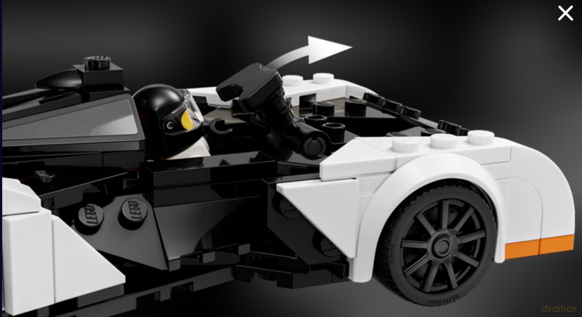 LEGO Speed-Champions McLaren Solus GT i McLaren F1 LM (76918) [KLOCKI]