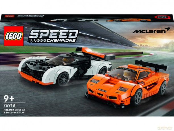 LEGO Speed-Champions McLaren Solus GT i McLaren F1 LM (76918) [KLOCKI]