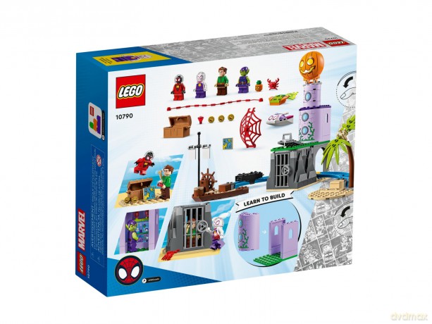LEGO Marvel Drużyna Spider-Mana w latarni Zielonego Goblina (10790) [KLOCKI]