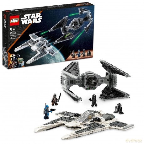 LEGO Star Wars Mandaloriański Kieł vs. TIE Interceptor (75348) [KLOCKI]
