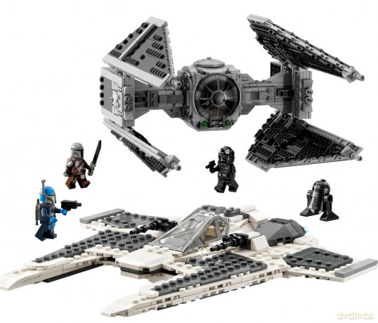 LEGO Star Wars Mandaloriański Kieł vs. TIE Interceptor (75348) [KLOCKI]