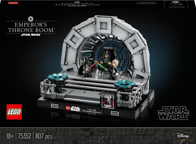 LEGO Star Wars Diorama Sala Tronowa Imperatora (75352) [KLOCKI]