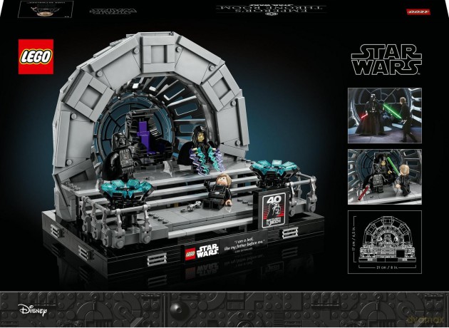 LEGO Star Wars Diorama Sala Tronowa Imperatora (75352) [KLOCKI]