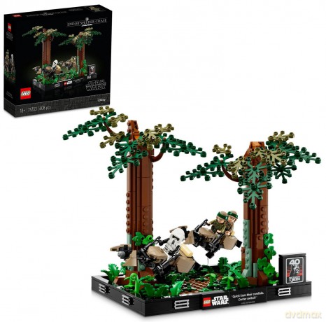 LEGO Star Wars Diorama: pościg na ścigaczach na Endorze (75353) [KLOCKI]