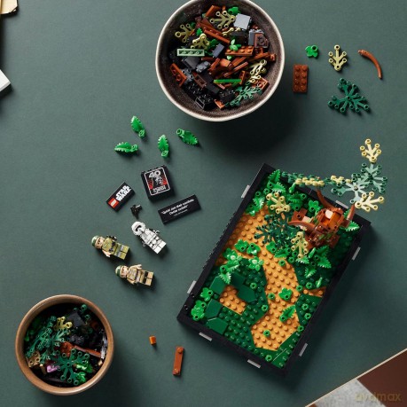 LEGO Star Wars Diorama: pościg na ścigaczach na Endorze (75353) [KLOCKI]