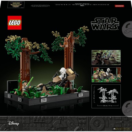 LEGO Star Wars Diorama: pościg na ścigaczach na Endorze (75353) [KLOCKI]