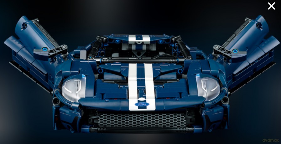LEGO Technic Ford GT, wersja z 2022 roku (42154) [KLOCKI]
