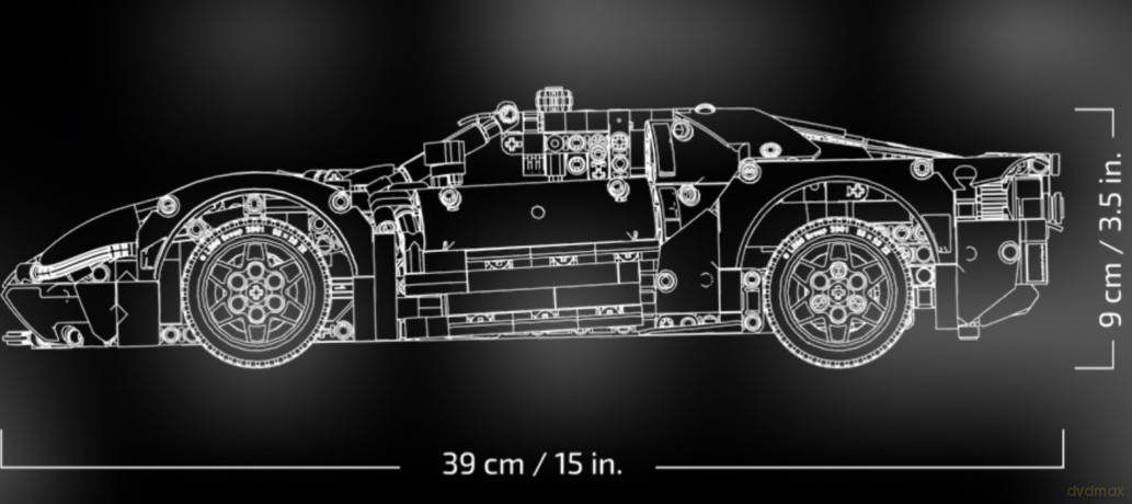 LEGO Technic Ford GT, wersja z 2022 roku (42154) [KLOCKI]