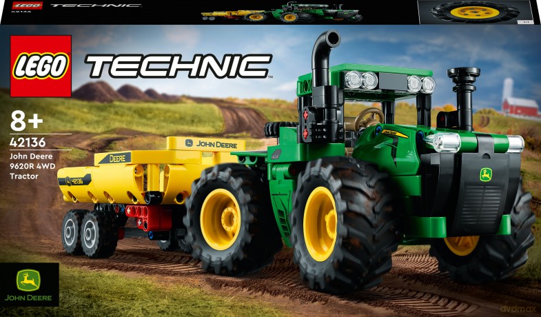 LEGO Technic Traktor John Deere 9620R 4WD (42136) [KLOCKI]
