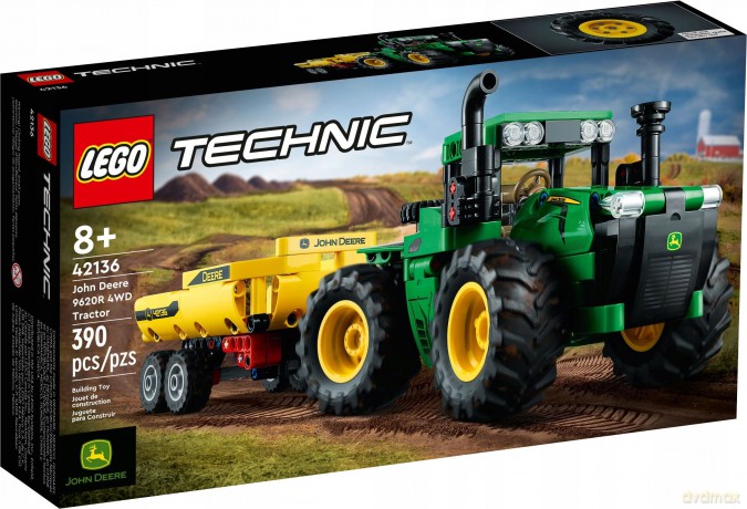 LEGO Technic Traktor John Deere 9620R 4WD (42136) [KLOCKI]