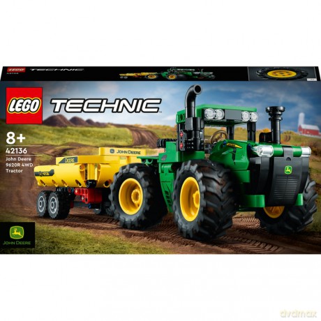 LEGO Technic Traktor John Deere 9620R 4WD (42136) [KLOCKI]
