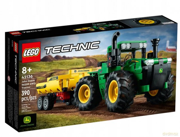 LEGO Technic Traktor John Deere 9620R 4WD (42136) [KLOCKI]