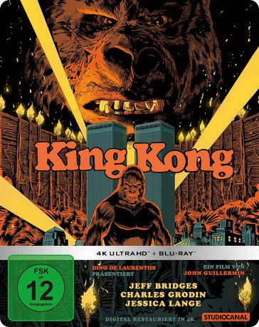 King Kong (steelbook) [Blu-Ray 4K]+[Blu-Ray]